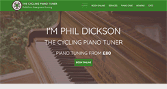 Desktop Screenshot of cyclingpianotuner.co.uk